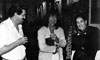 Danilo Bartulin, Carlos Ruiz y Geraldine Chaplin